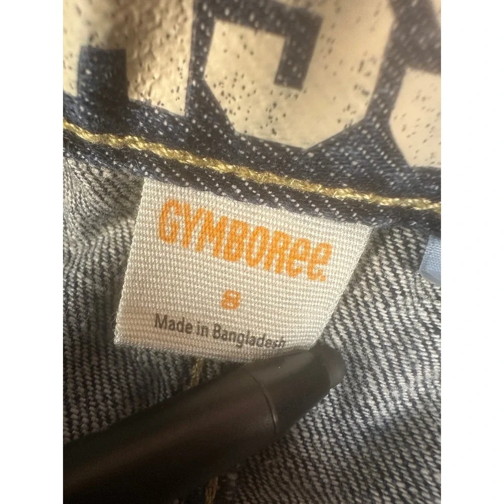 Gymboree Boys Jeans Size 8 Blue Classic Straight Leg Dark Wash Denim